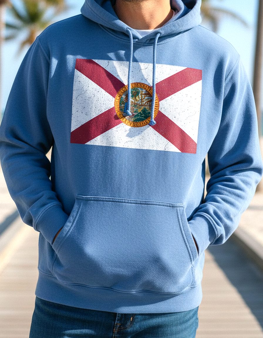 Florida Hoodie Lifestyle Male