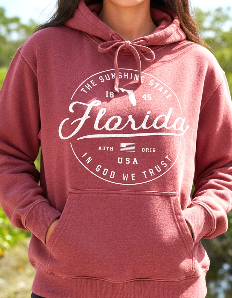 Florida Hoodie Lifestyle Female
