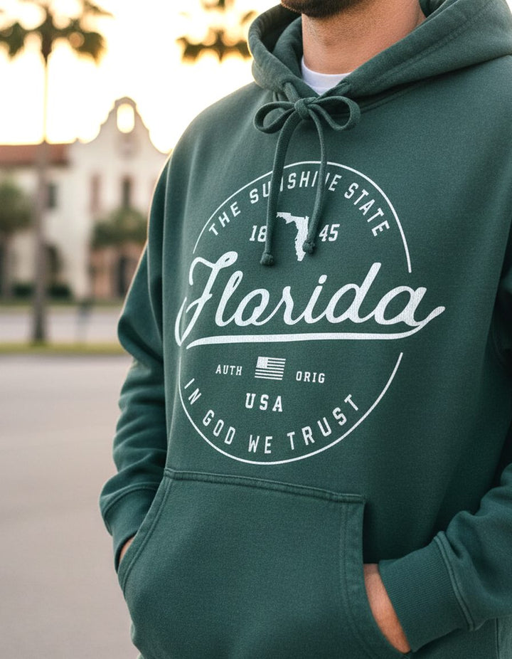 Florida Hoodie Lifestyle Male