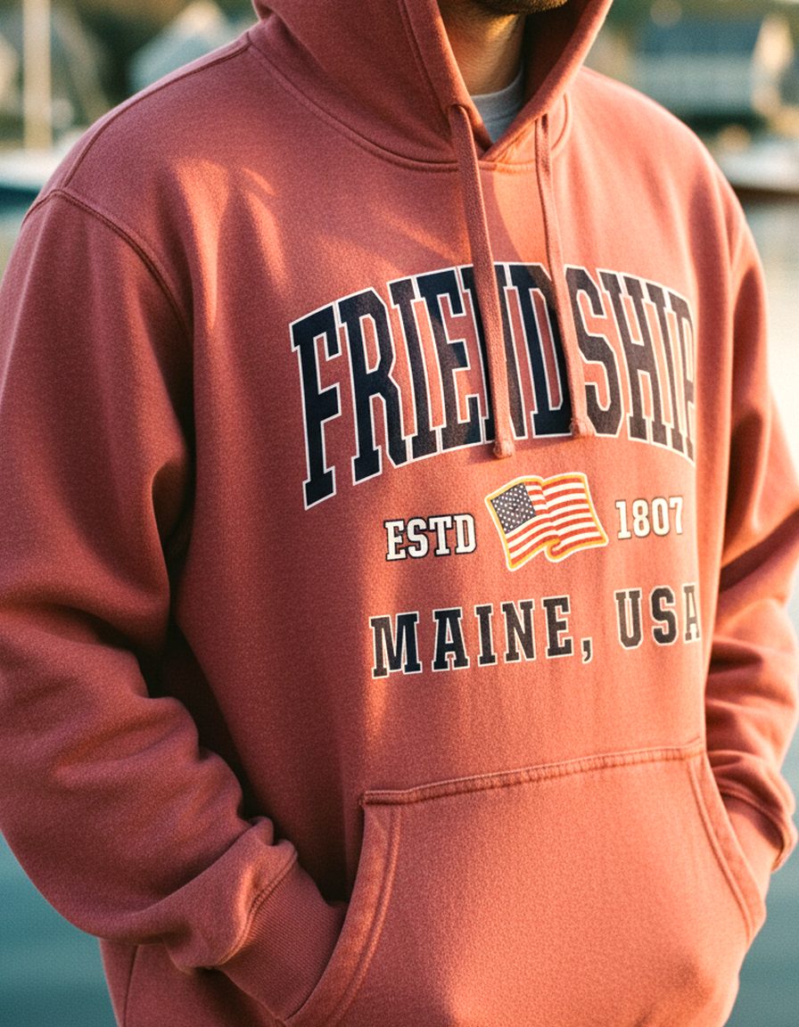 Friendship Hoodie Lifestyle Male
