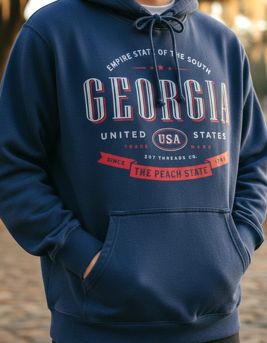 Georgia Hoodie Lifestyle Male