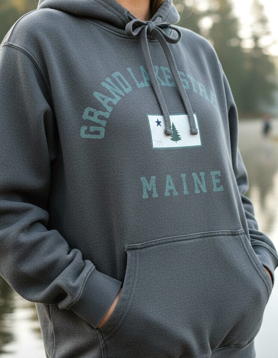Grand Lake Stream Hoodie Lifestyle Female