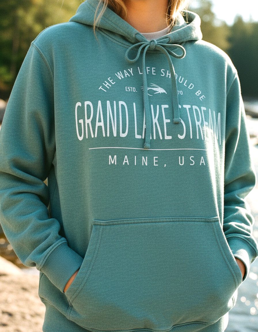 Grand Lake Stream Hoodie Lifestyle Female