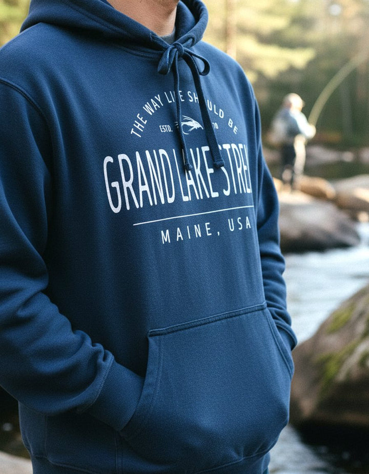 Grand Lake Stream Hoodie Lifestyle Male