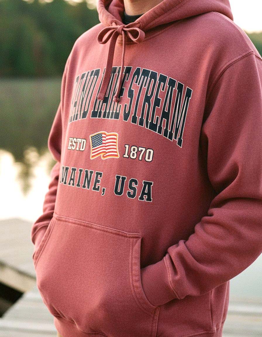Grand Lake Stream Hoodie Lifestyle Male