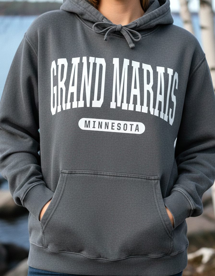 Grand Marais Hoodie Lifestyle Female