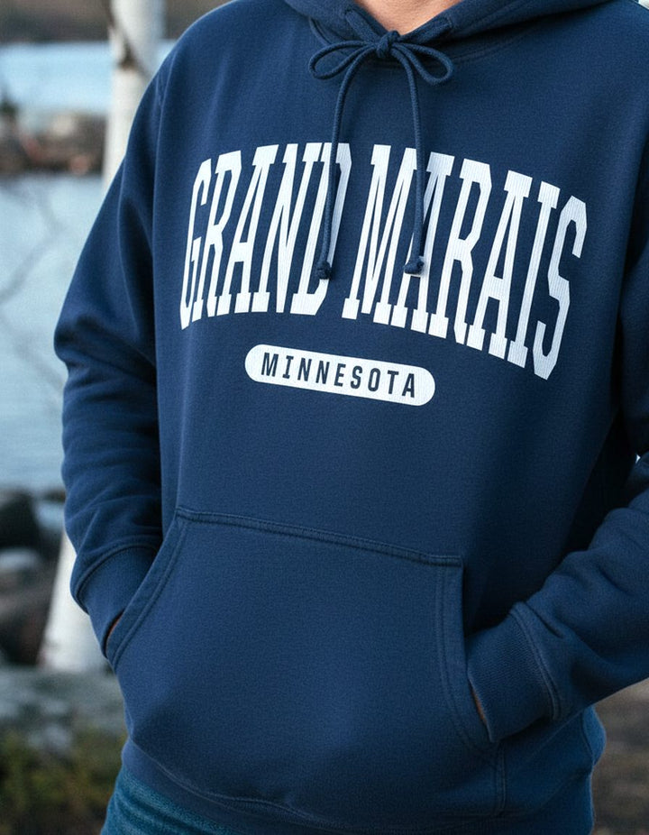 Grand Marais Hoodie Lifestyle Male