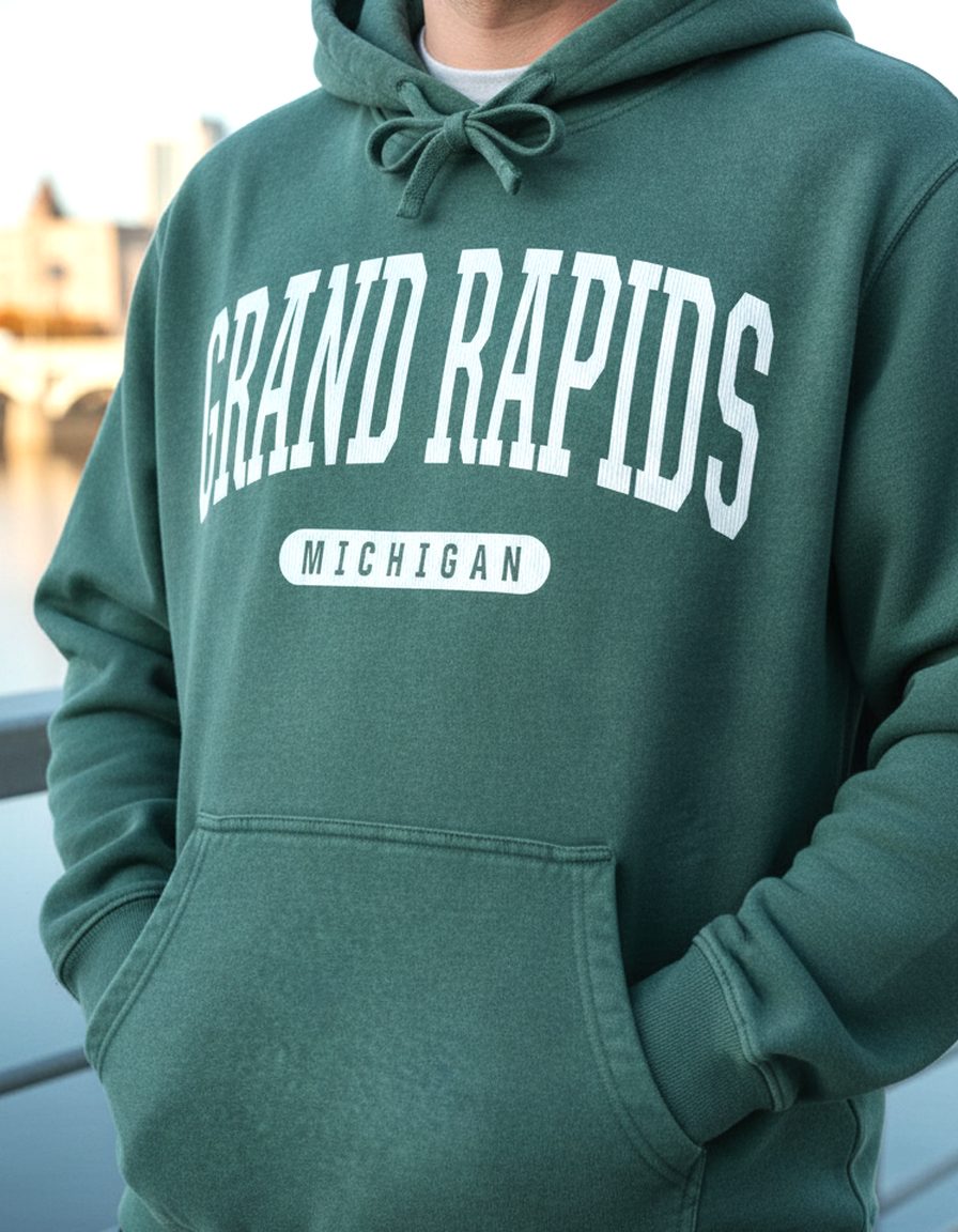 Grand Rapids Hoodie Lifestyle Male