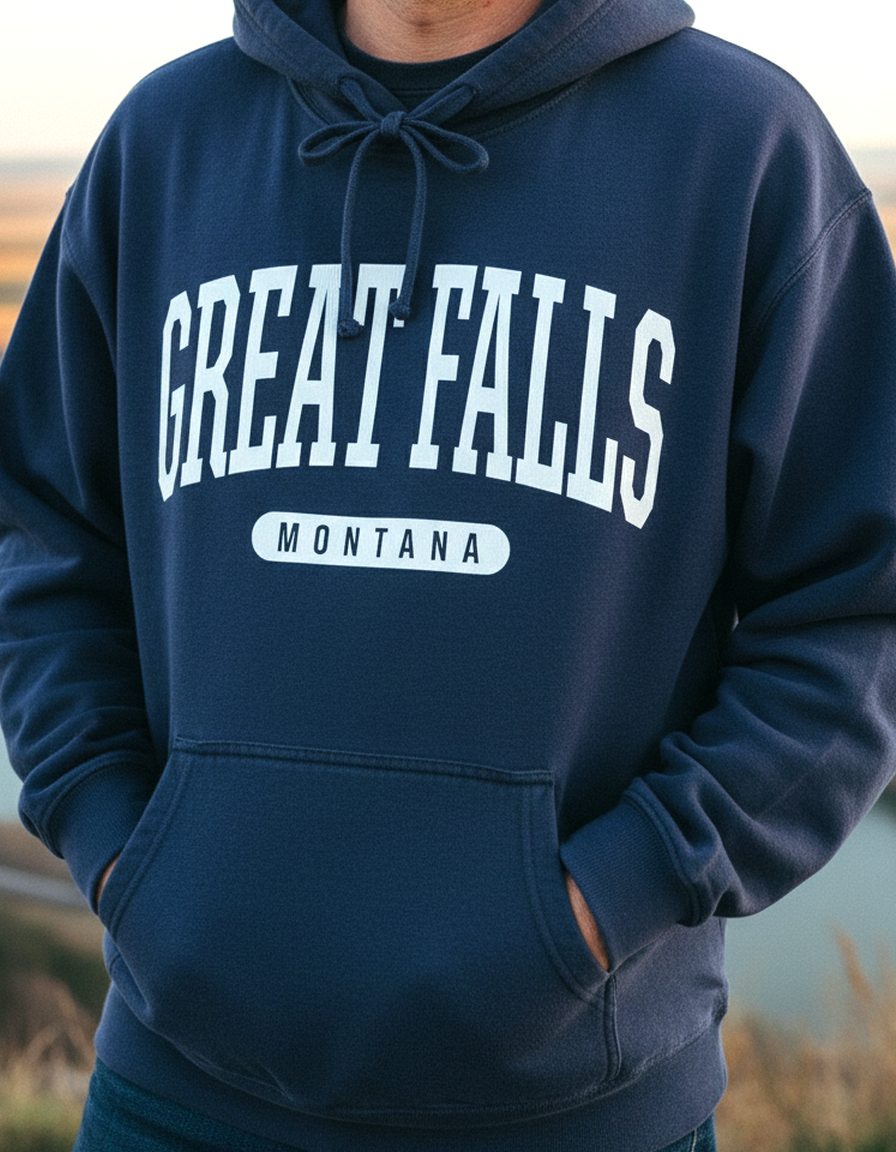 Great Falls Hoodie Lifestyle Male