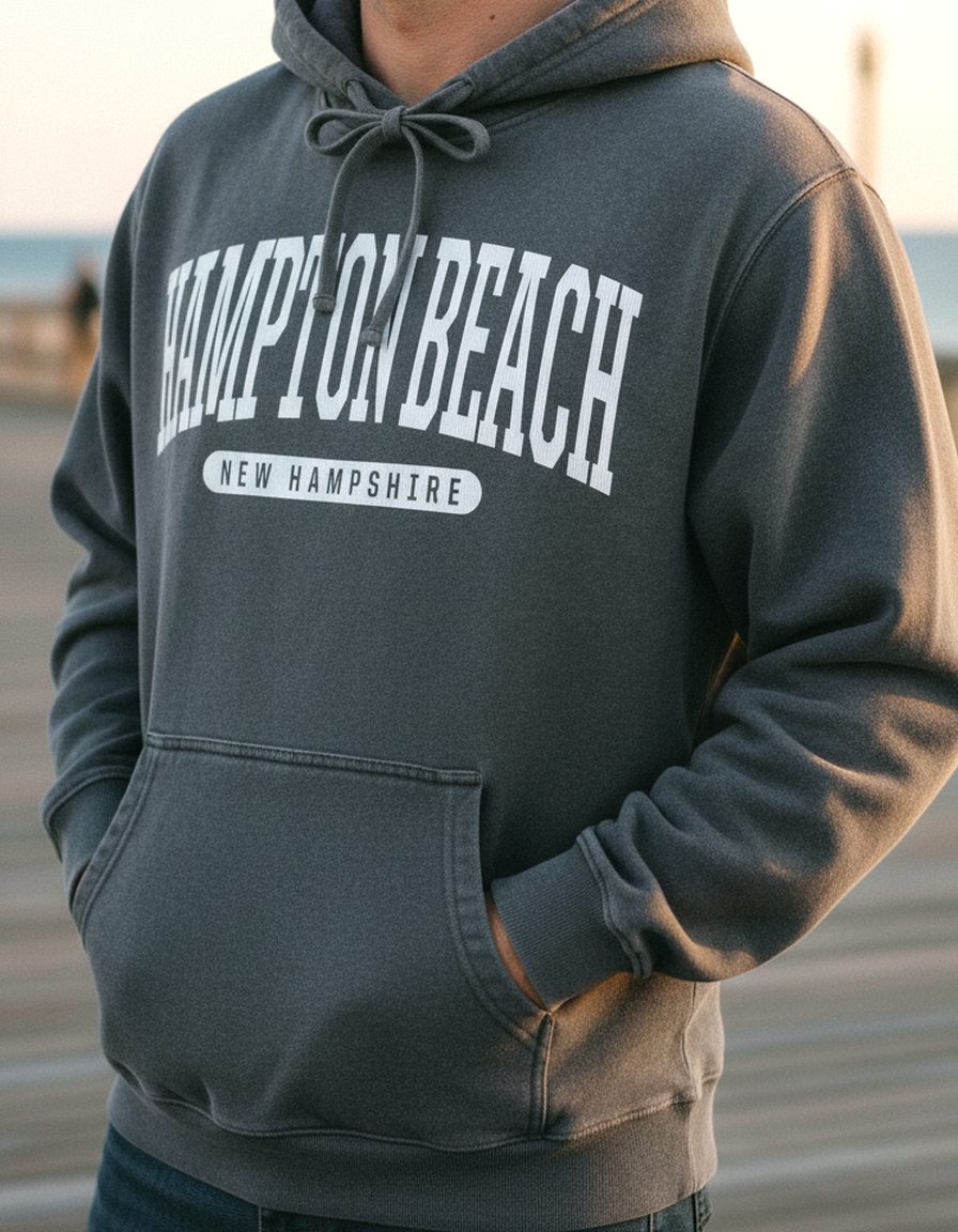 Hampton Beach Hoodie Lifestyle Male