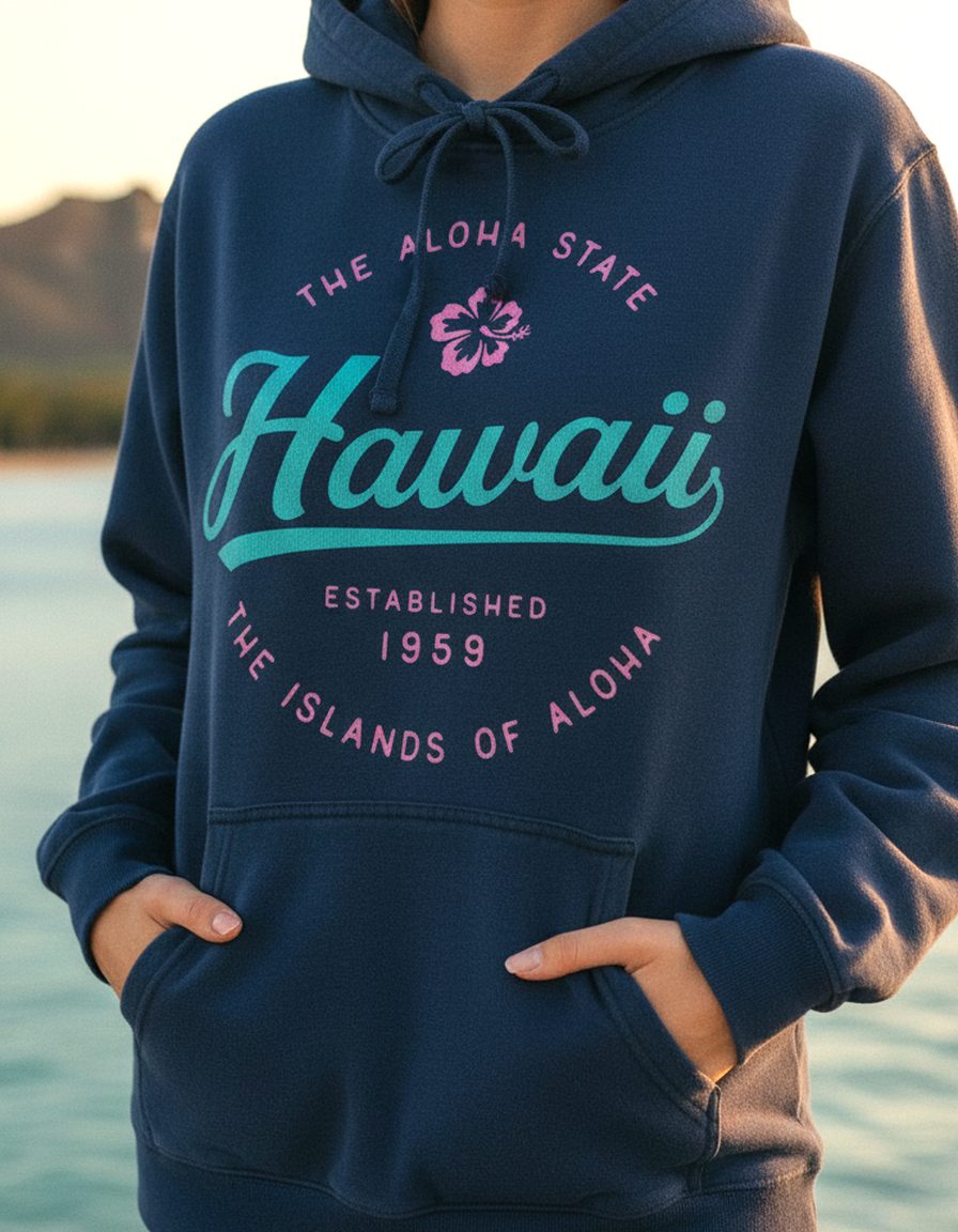 Hawaii Hoodie Lifestyle Female