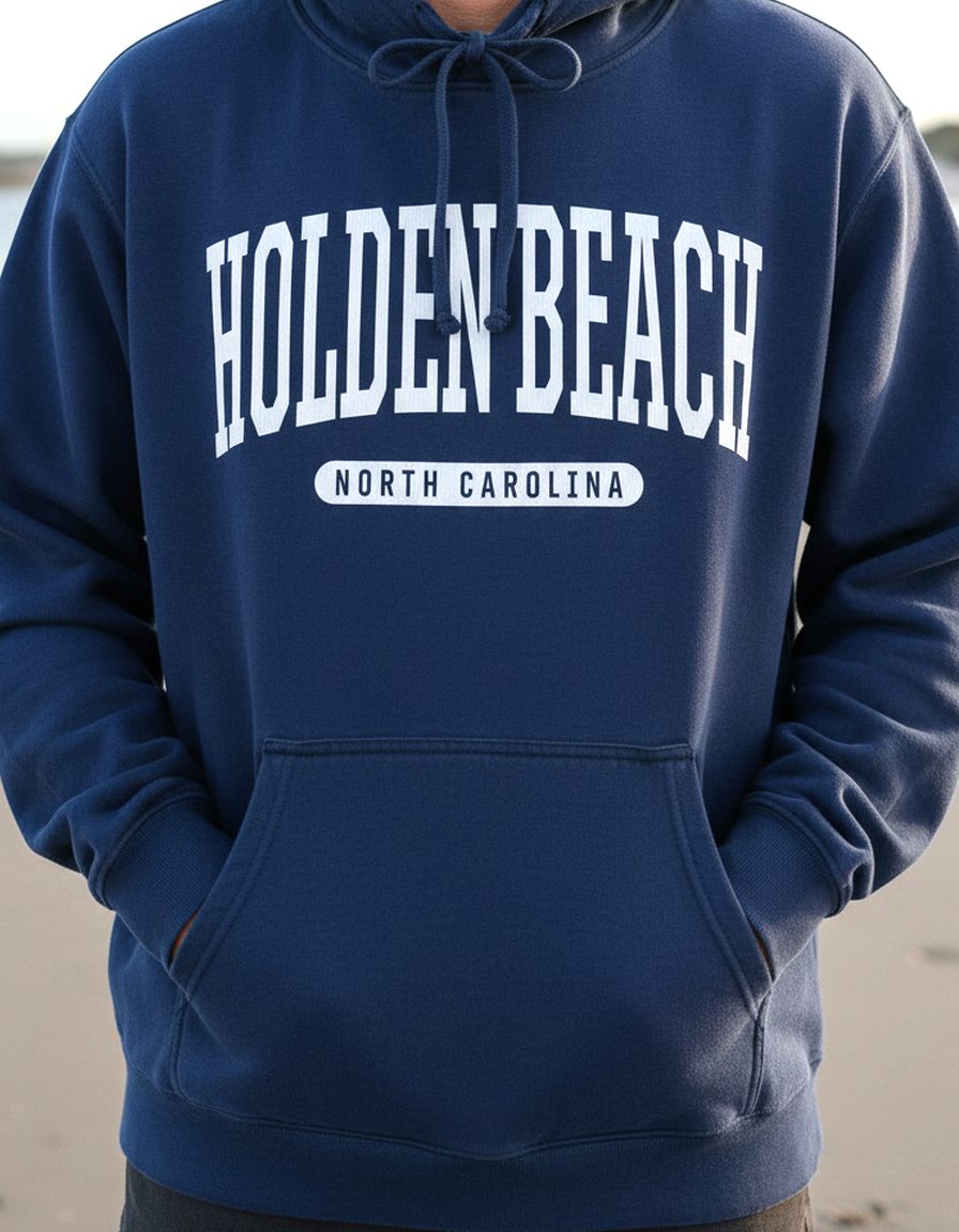 Holden Beach Hoodie Lifestyle Male