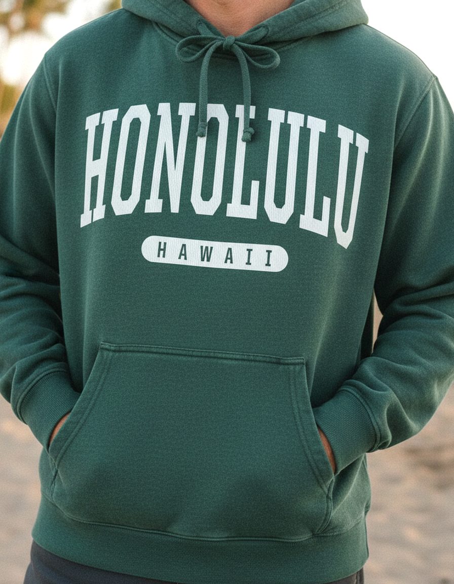 Honolulu Hoodie Lifestyle Male