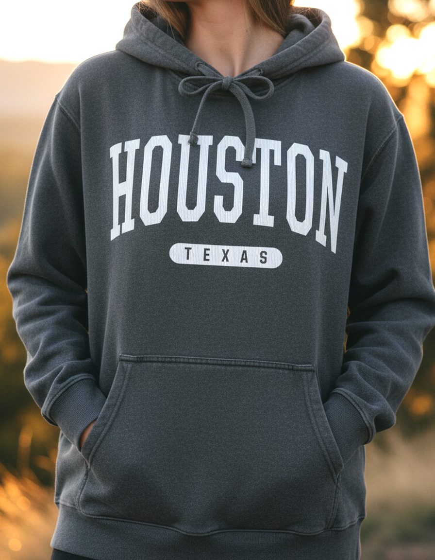 Houston Hoodie Lifestyle Female