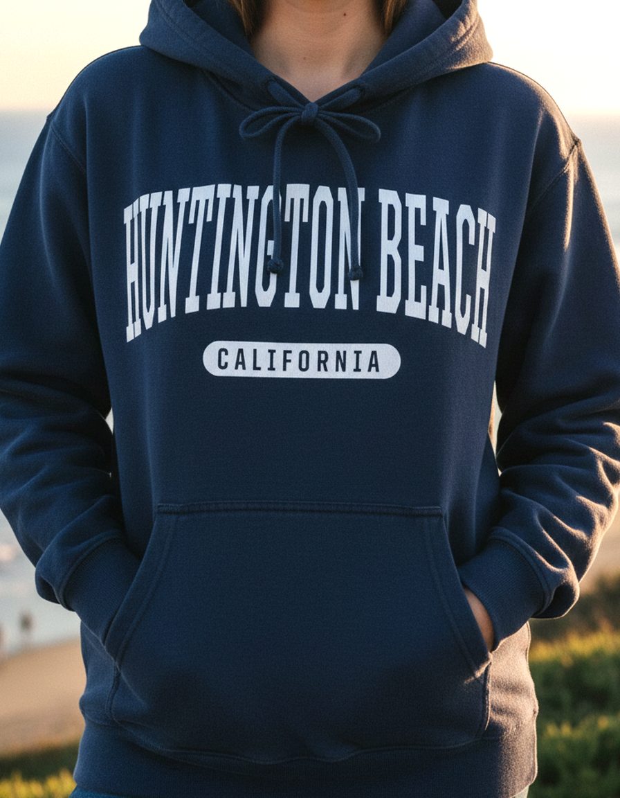 Huntington Beach Hoodie Lifestyle Female