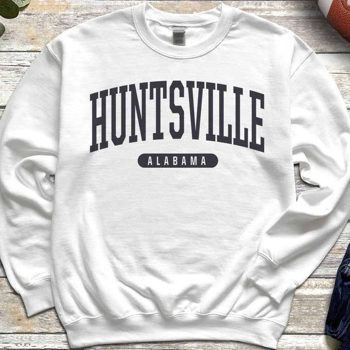 Huntsville Sweatshirt | Soft Cozy Huntsville AL Crewneck Sweater Retro Vintage College University Sweatshirt Alabama Gifts Dorms-207 Threads