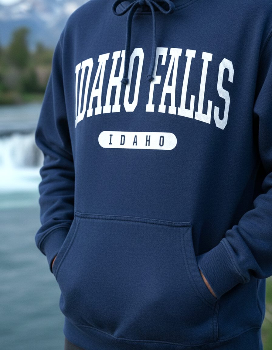 Idaho Falls Hoodie Lifestyle Male