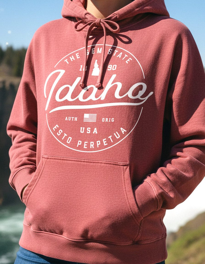 Idaho Hoodie Lifestyle Female