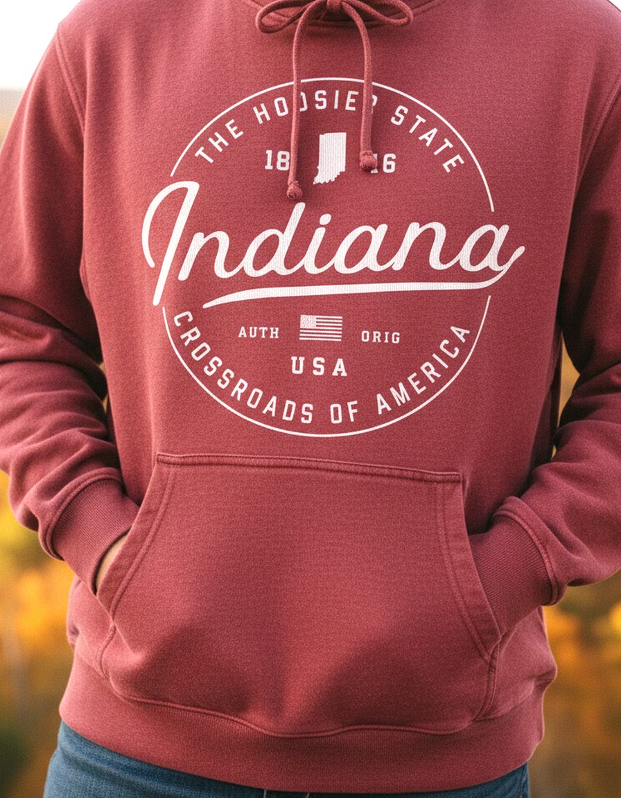 Indiana Hoodie Lifestyle Female