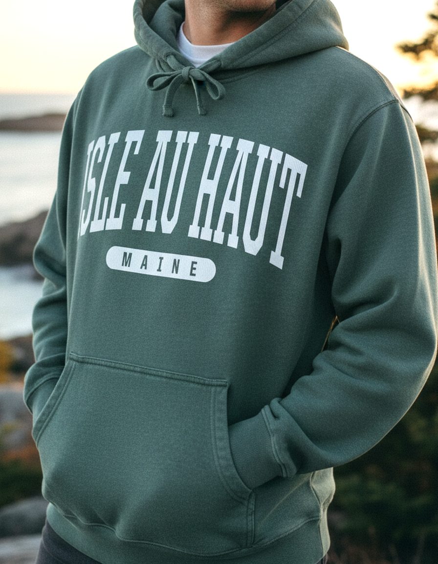 Isle au Haut Hoodie Lifestyle Male