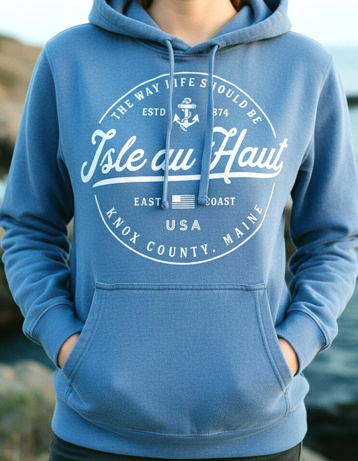 Isle Au Haut Hoodie Lifestyle Female