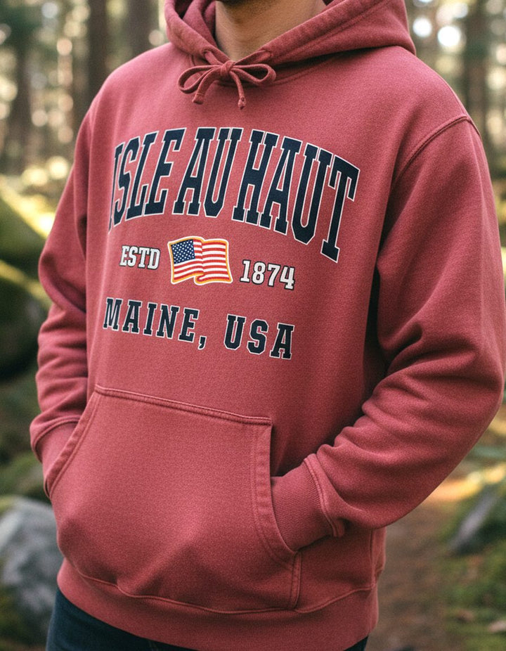 Isle au Haut Hoodie Lifestyle Male