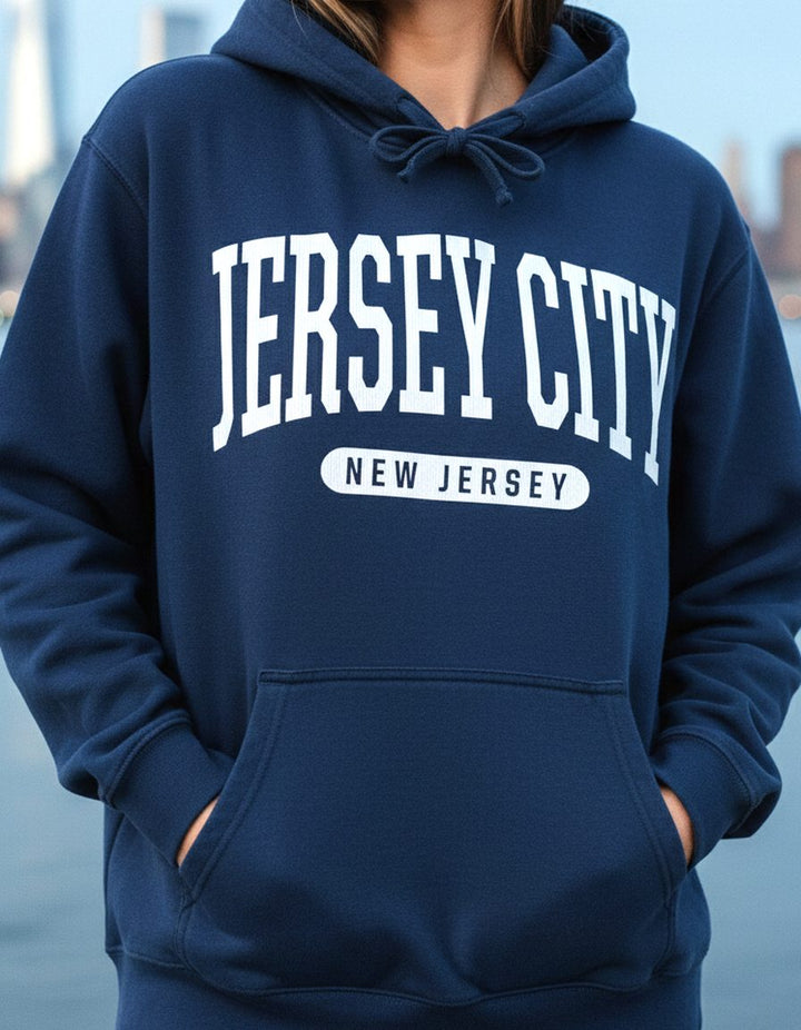 Jersey City Hoodie Lifestyle Female