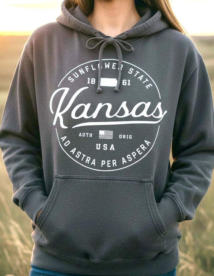 Kansas Hoodie Lifestyle Female