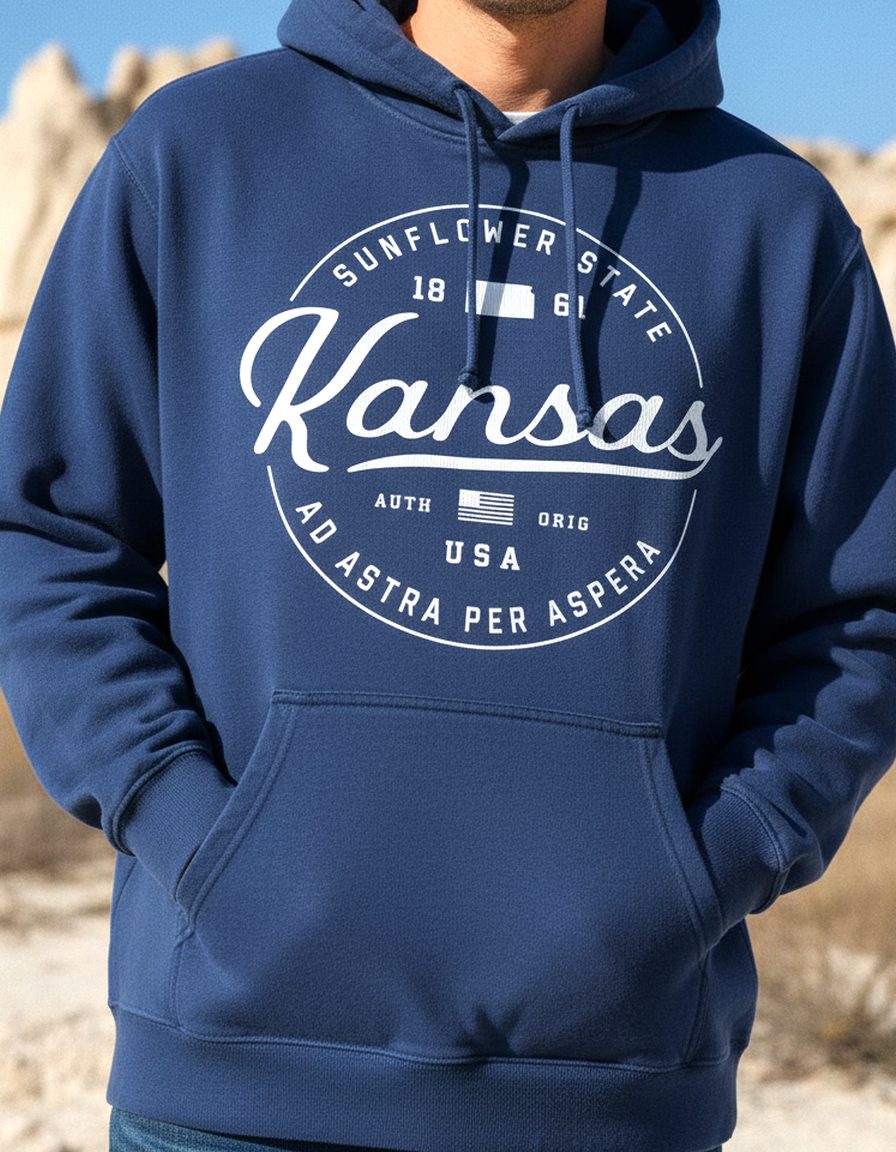 Kansas Hoodie Lifestyle Male