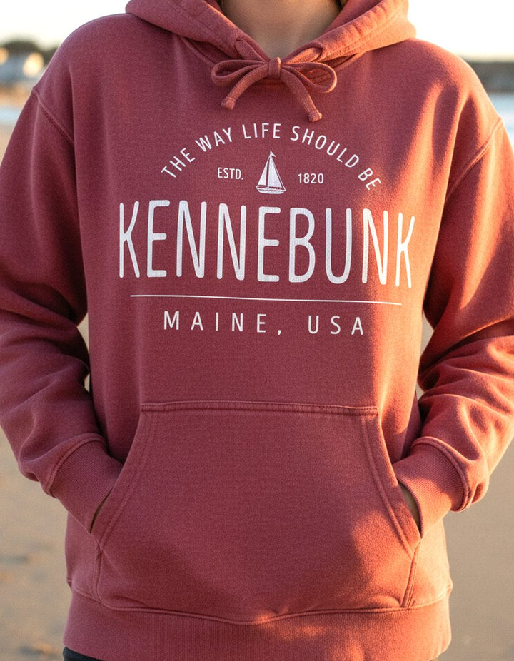 Kennebunk Hoodie Lifestyle Female