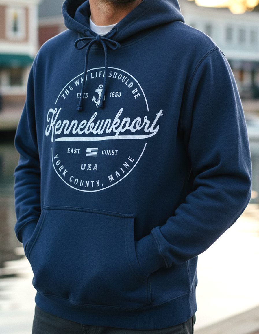 Kennebunkport Hoodie Lifestyle Male