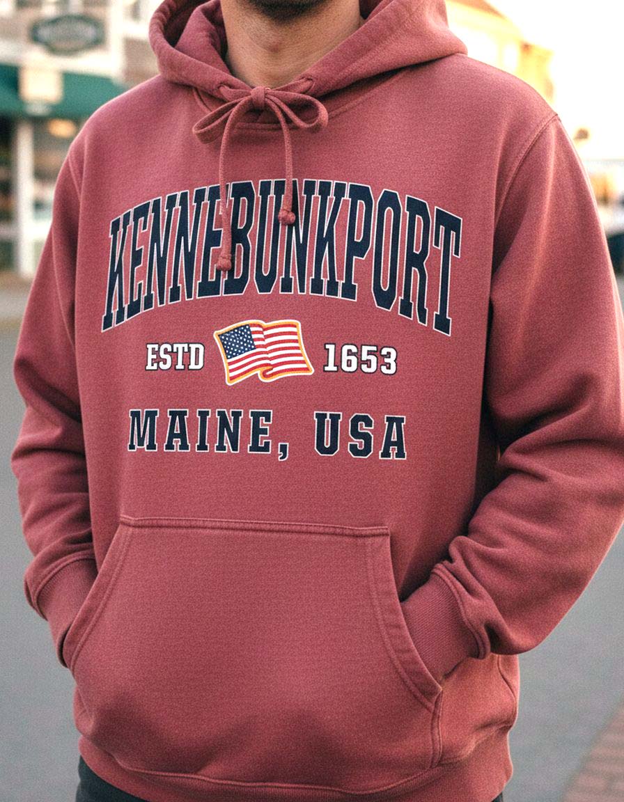 Kennebunkport Hoodie Lifestyle Male