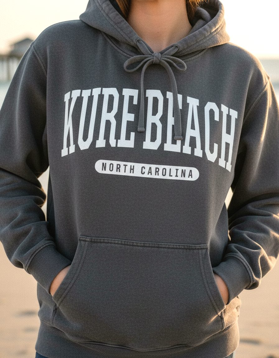Kure Beach Hoodie Lifestyle Female