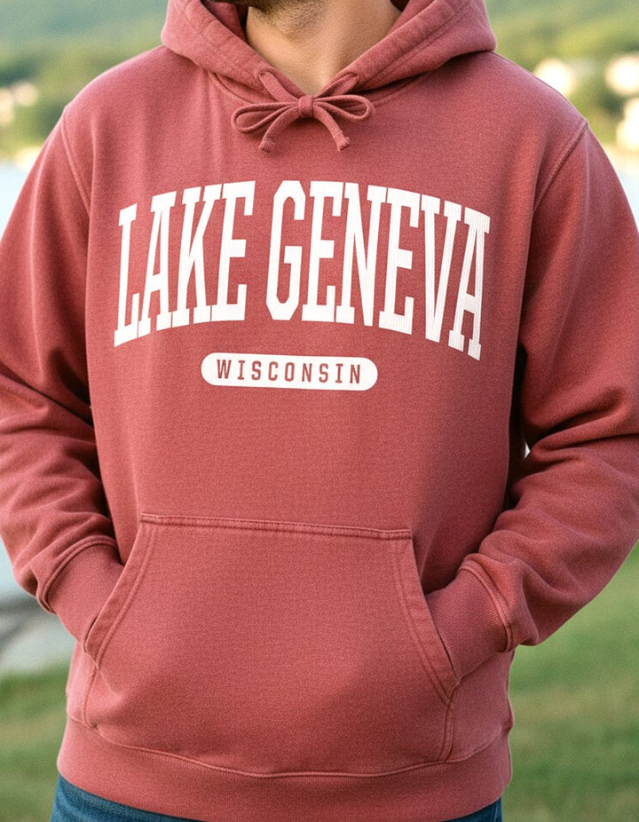 Lake Geneva Hoodie Lifestyle Male