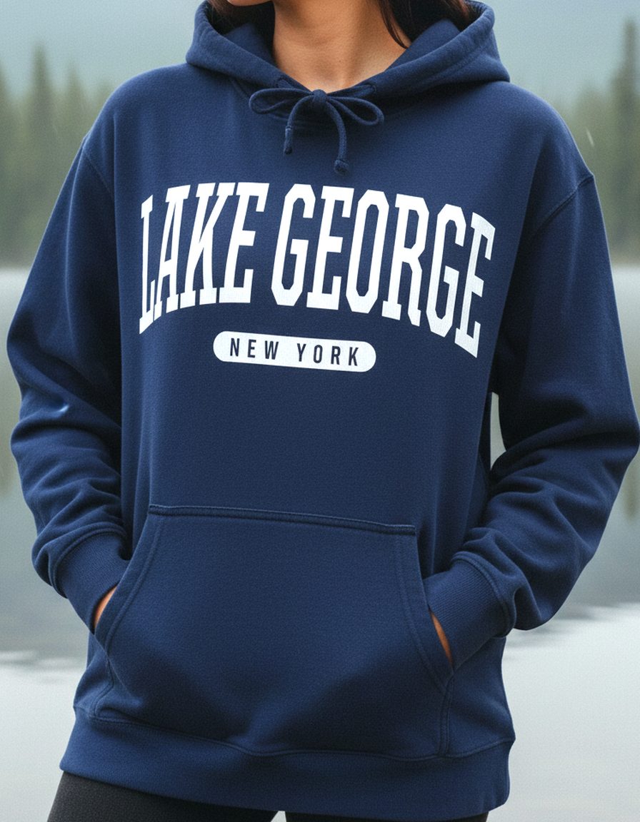 Lake George Hoodie Lifestyle Female