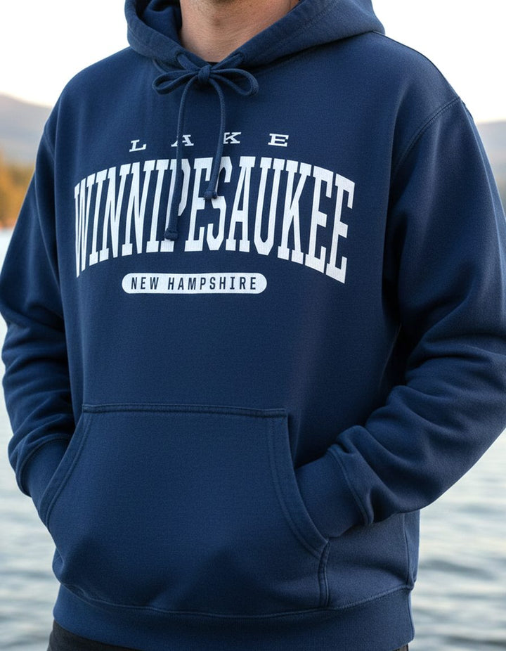 Lake Winnipesaukee Hoodie Lifestyle Male