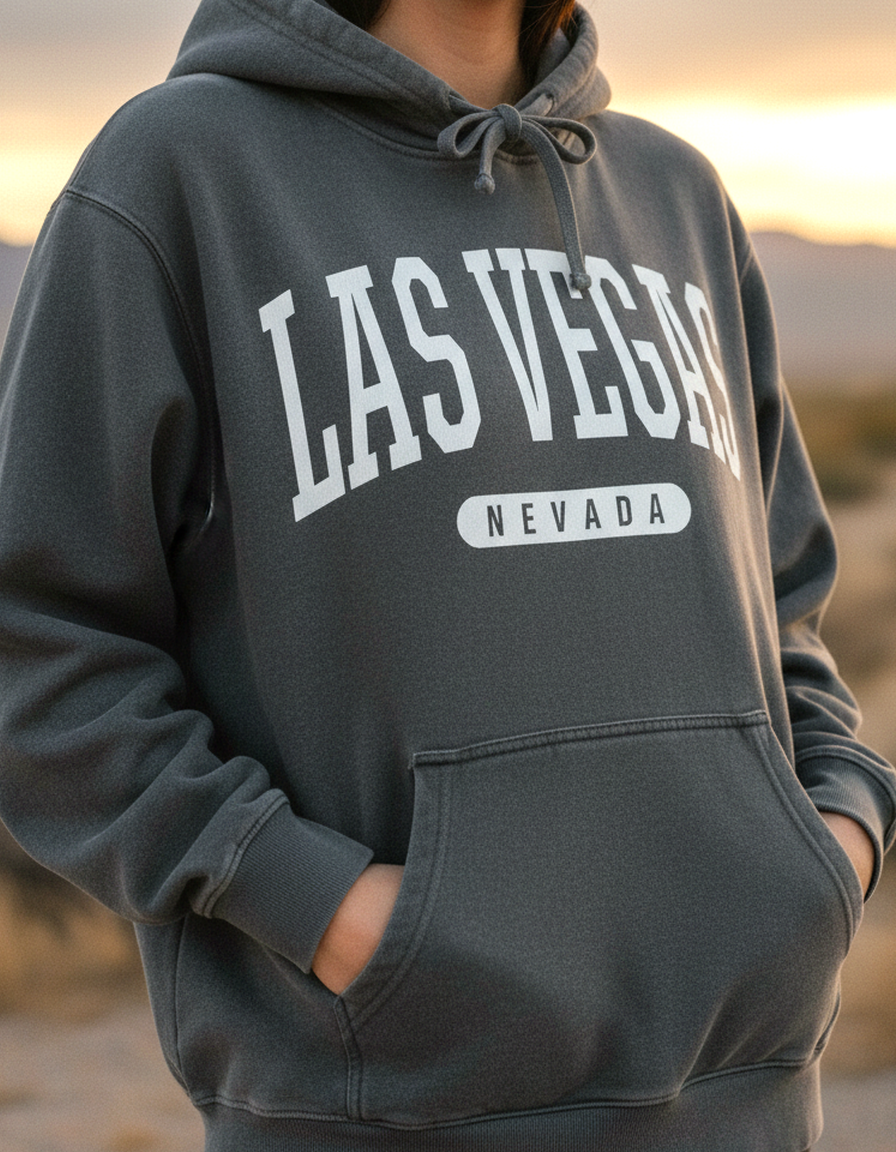 Las Vegas Hoodie Lifestyle