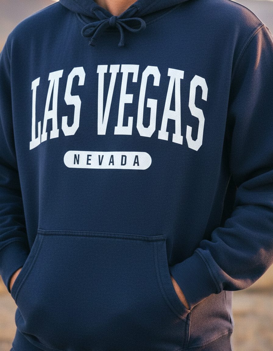 Las Vegas Hoodie Lifestyle Male