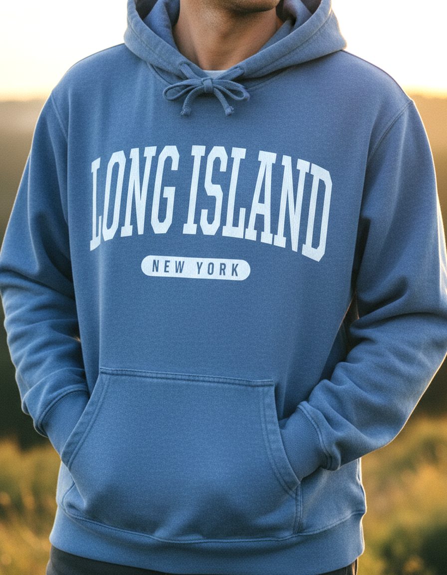 Long Island Hoodie Lifestyle Male