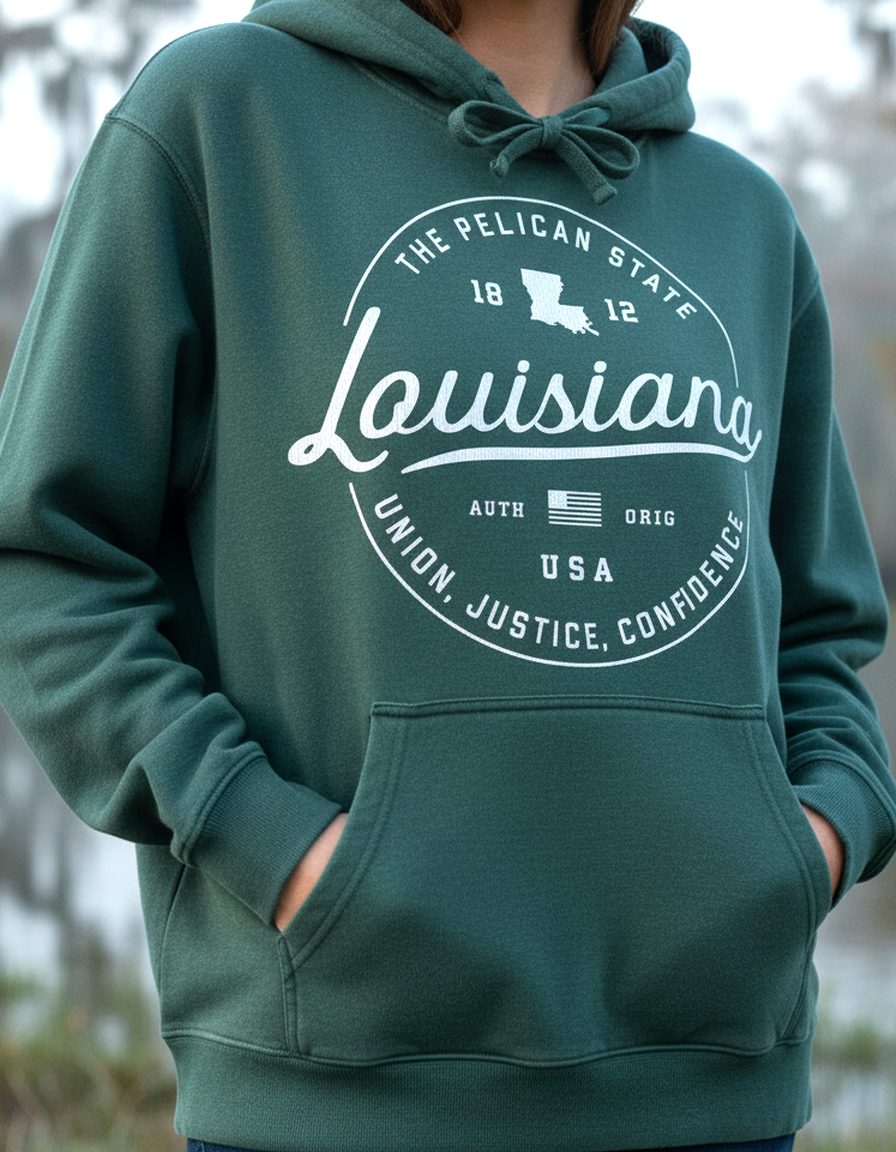 Louisiana Hoodie Lifestyle Female