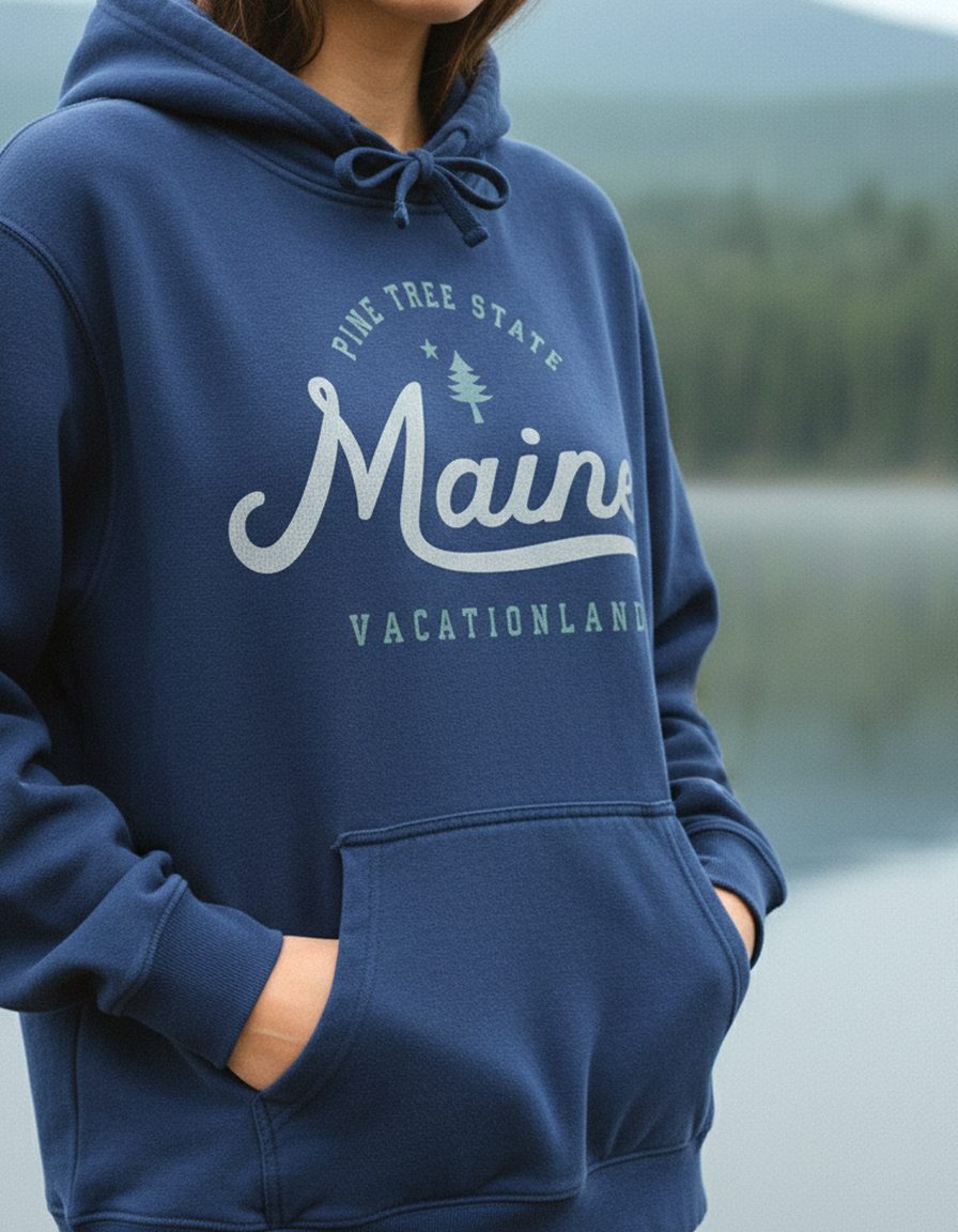Maine Hoodie Lifestyle Female