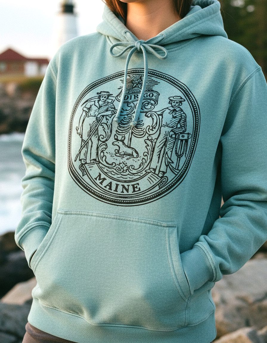 Portland Hoodie Lifestyle Female