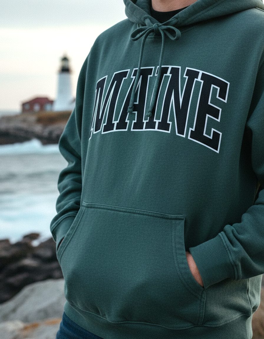 Maine Hoodie Lifestyle Male