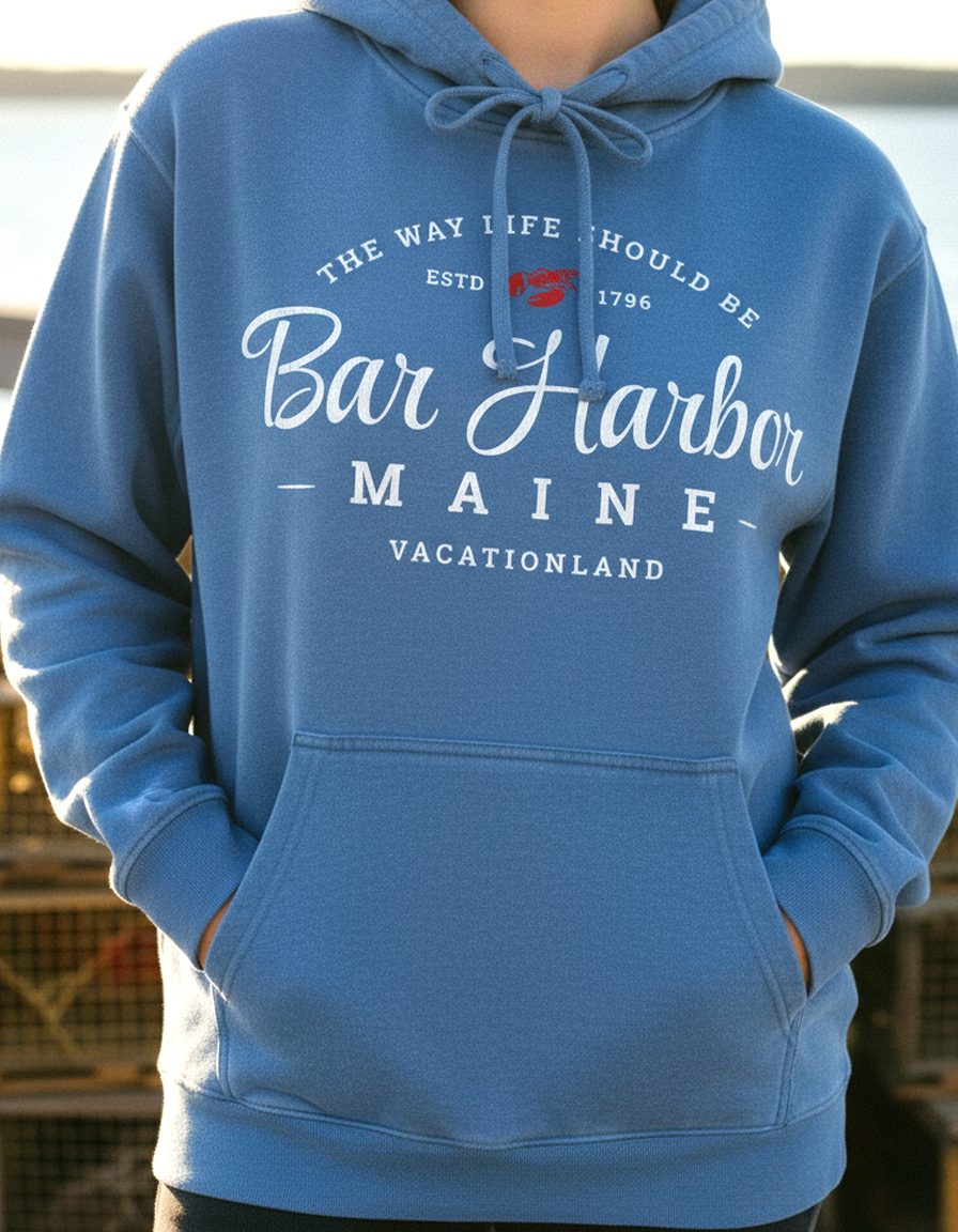 Bar Harbor Hoodie Lifestyle Female