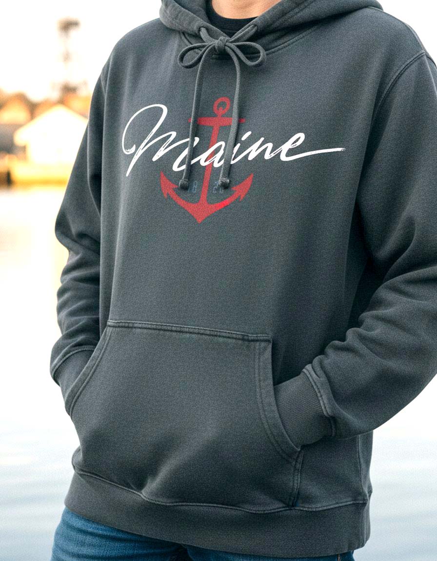 Maine Hoodie Lifestyle Male