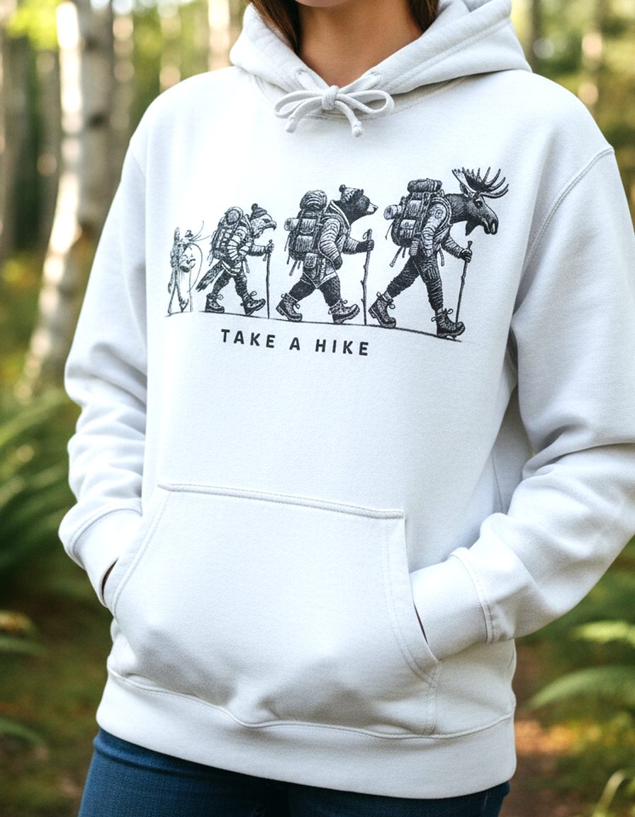 Portland Hoodie Lifestyle Female