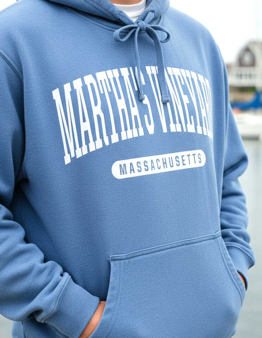 Marthas Vineyard Hoodie Lifestyle