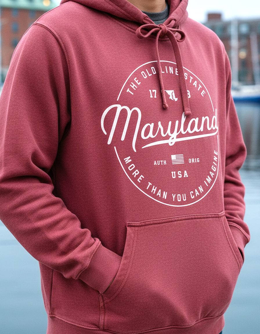 Baltimore Hoodie Lifestyle Male