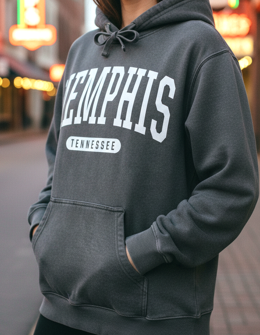 Memphis Hoodie Lifestyle