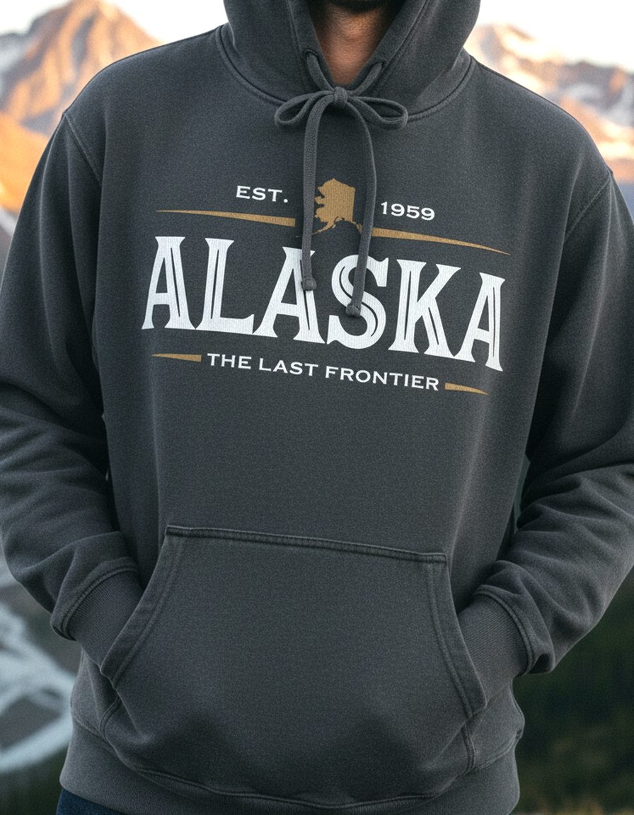 Alaska Hoodie Lifestyle Male